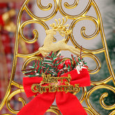 Golden Bells Rain Deer Hanging